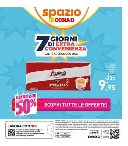 Spazio Conad - Scontatissimi fino al 50%