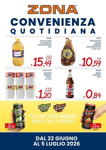 Volantino Zona