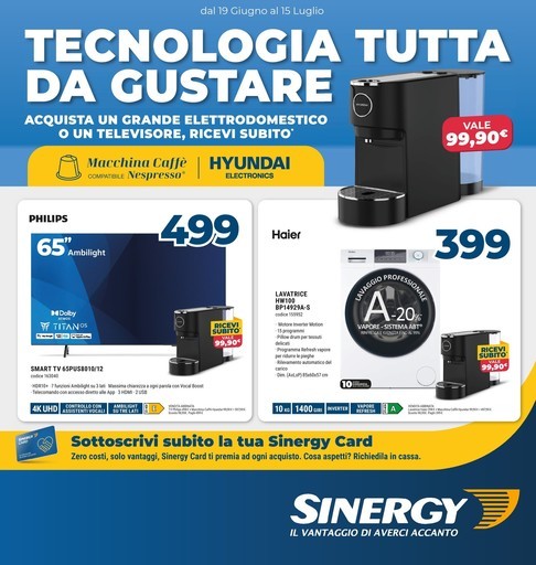 Volantino Sinergy