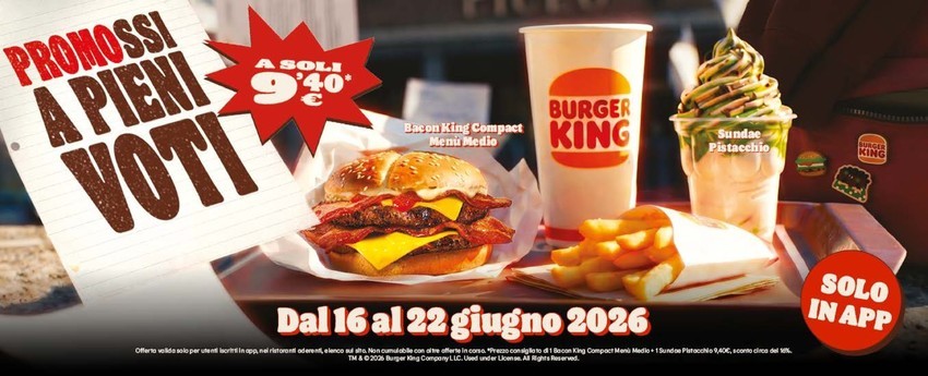 Volantino BurgerKing