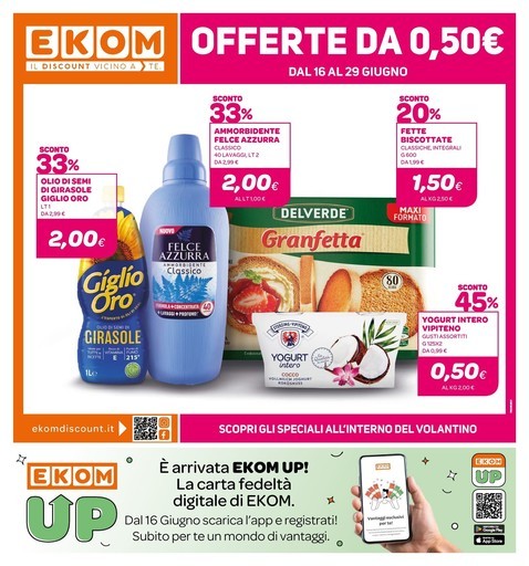Volantino Ekom