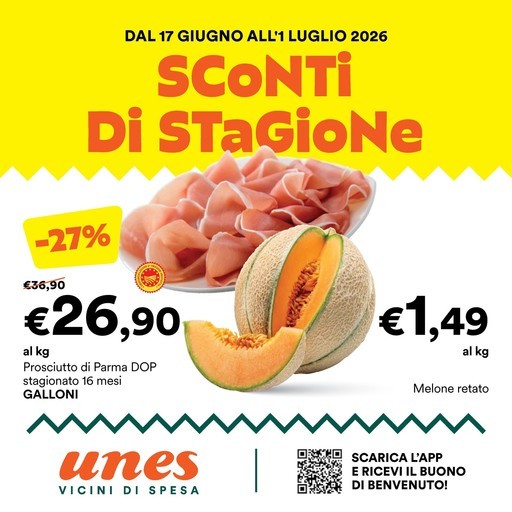 Volantino Unes