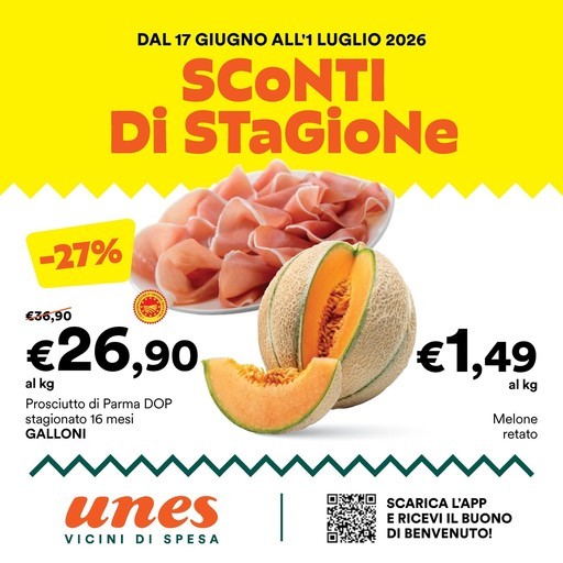 Volantino Unes