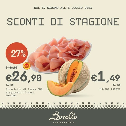 Volantino Borello Supermercati