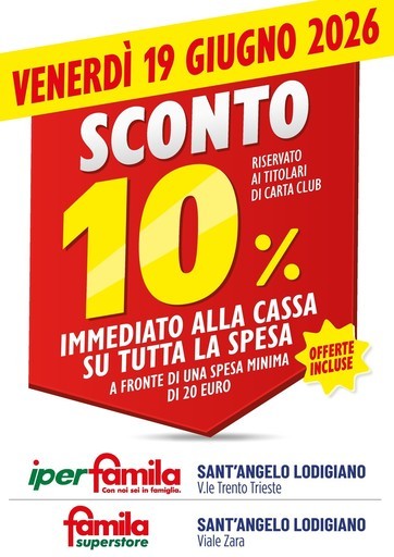 Volantino Famila Superstore
