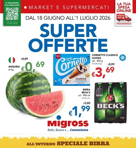 Volantino Migross Supermercati