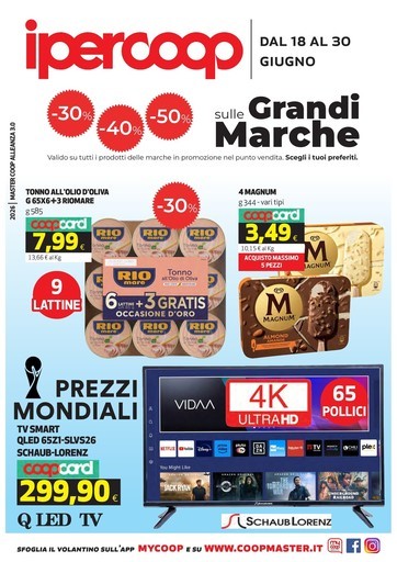 Ipercoop - dal 18 al 30 GIUGNO