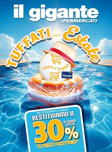 Volantino Il gigante