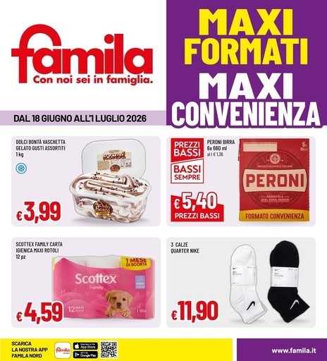 Famila - Maxi formati maxi convenienza