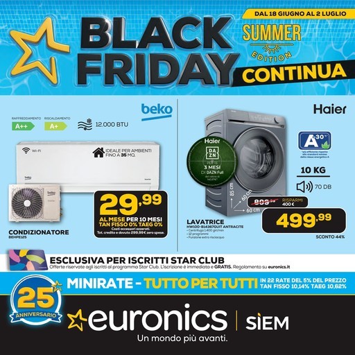 Euronics - Black Friday Continua!
