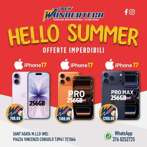 Volantino New Wondertech