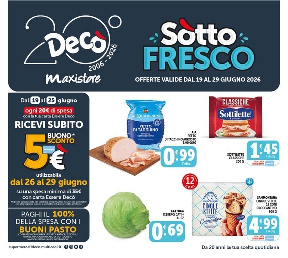 Volantino Deco