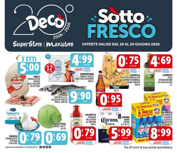 Volantino Deco