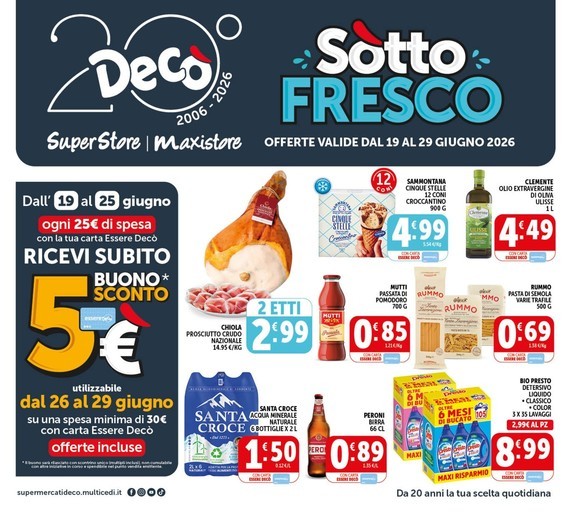 Volantino Deco