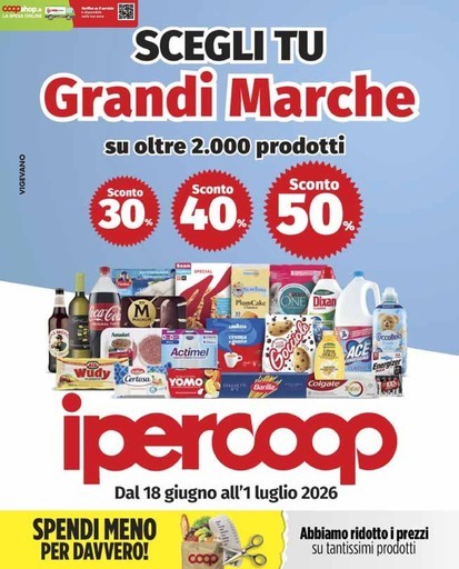 Ipercoop - Sconto 30%40%50%