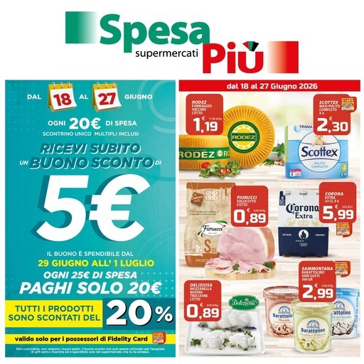 Volantino SpesaPiù Supermercati