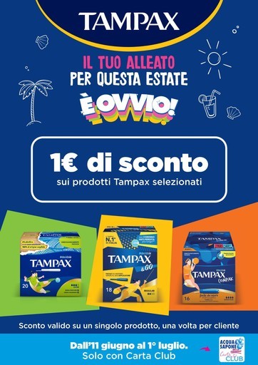 Volantino Acqua e Sapone