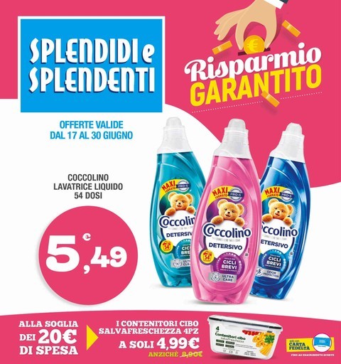 Volantino Splendidi e Splendenti