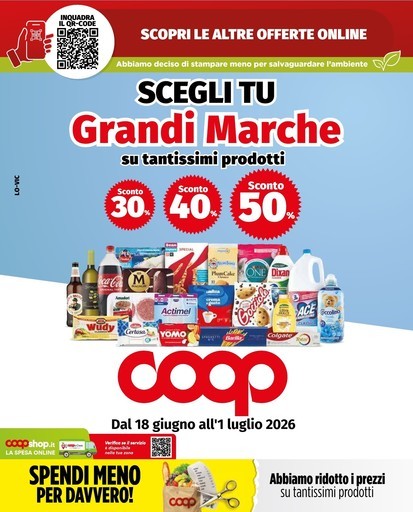 Volantino Coop