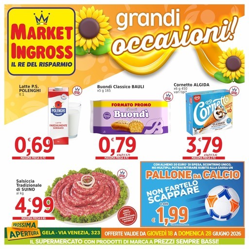 Volantino Market Ingross