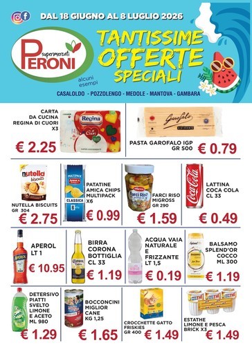 Volantino Supermercati Peroni