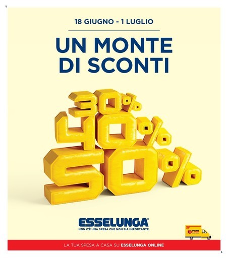 Esselunga - Un monte di sconti