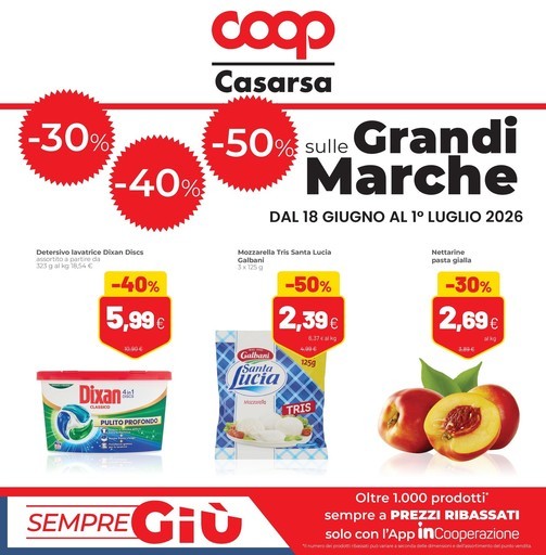 Volantino Coop