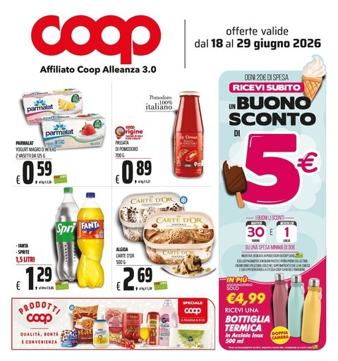 Volantino Coop