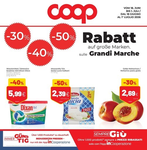 Volantino Coop
