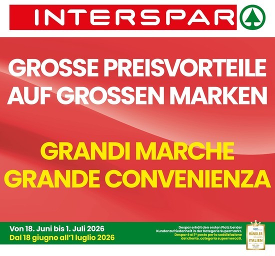Volantino Interspar