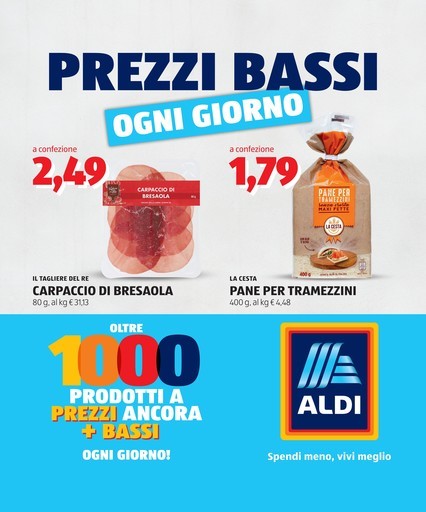 Volantino Aldi