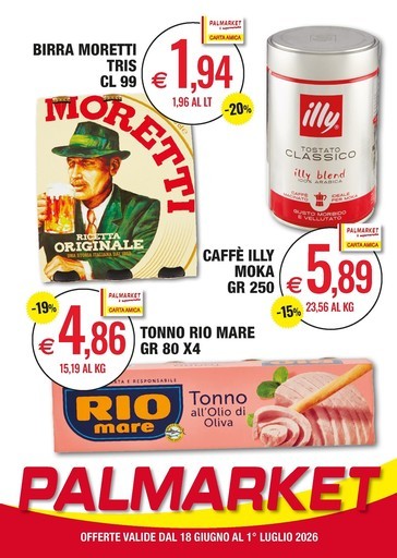 Volantino Palmarket