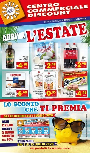 Volantino Centro Commerciale Discount