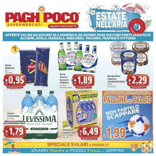 Volantino Paghi Poco