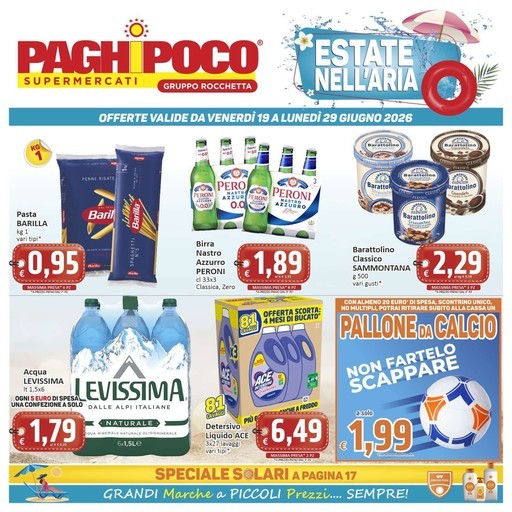 Volantino Paghi Poco