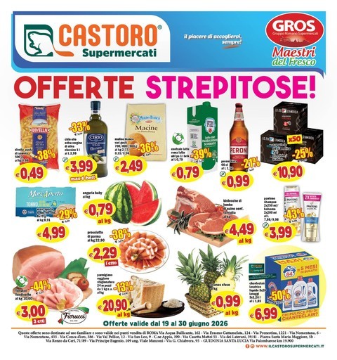 Il Castoro Supermercati - Offerte strepitose!