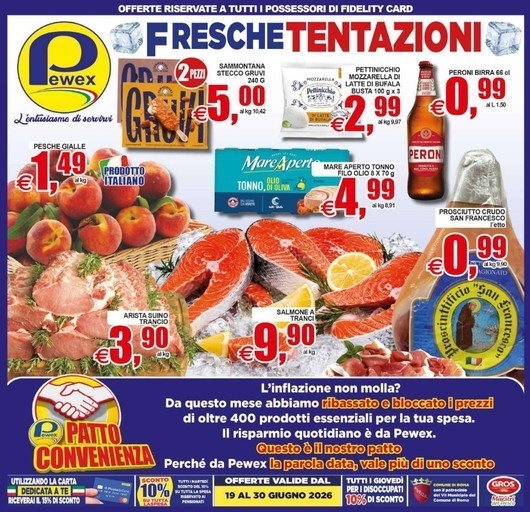 Volantino Pewex