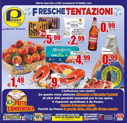 Volantino Pewex