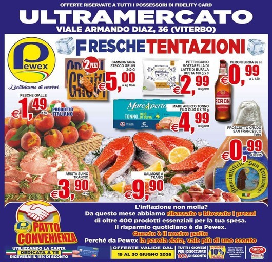Volantino Pewex