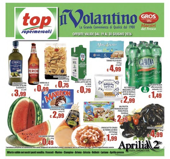 Top Supermercati - Il volantino