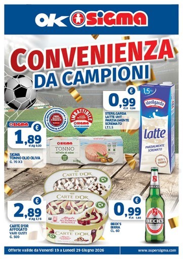 Volantino Ok Sigma