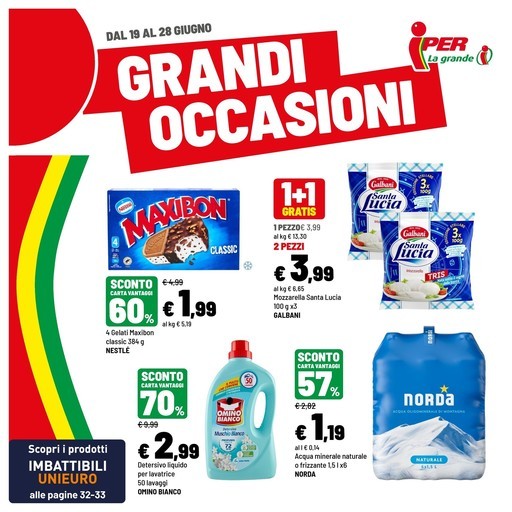 Volantino Iper la grande i