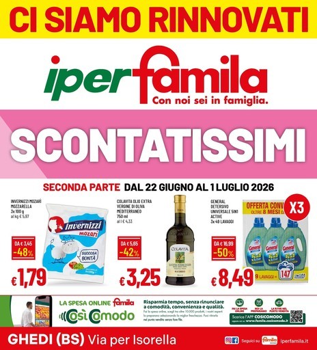 Volantino IperFamila