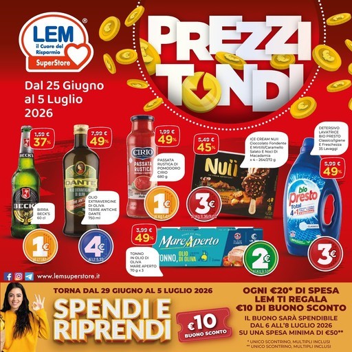 Volantino Lem SuperStore