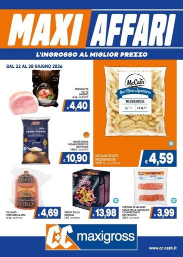 Volantino C+C Cash and Carry
