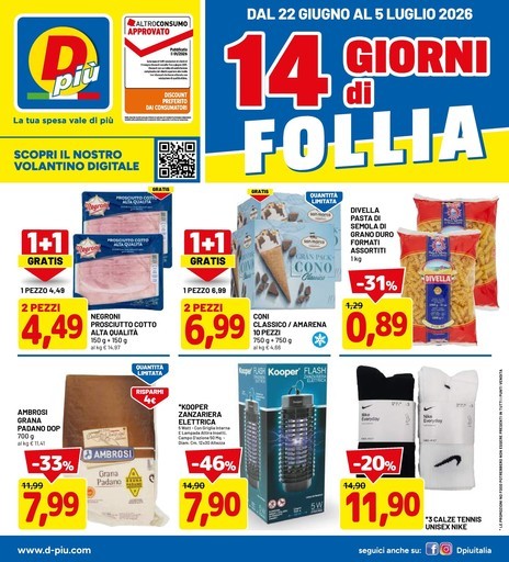 Volantino Dpiù