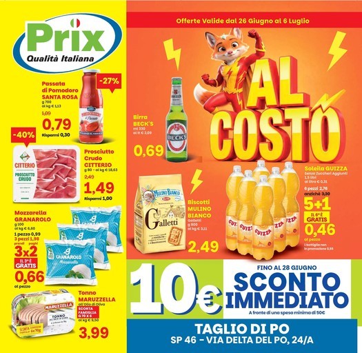 Volantino Prix