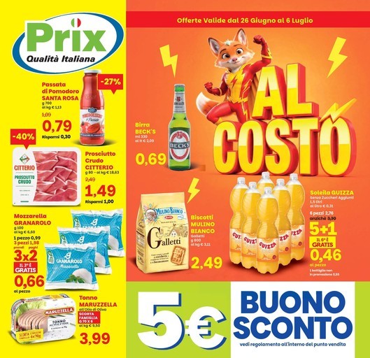 Volantino Prix