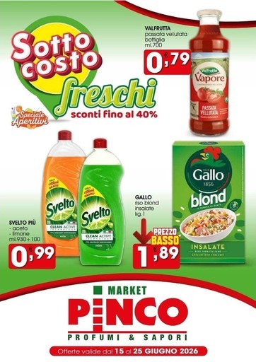 Volantino Market Pinco