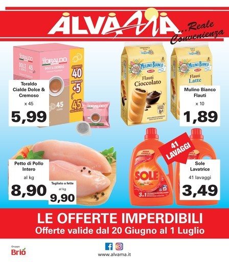 Volantino Alvama Supermercato